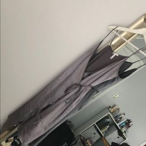 LEITH A-SYMMETRICAL SATIN-LIKE DRESS